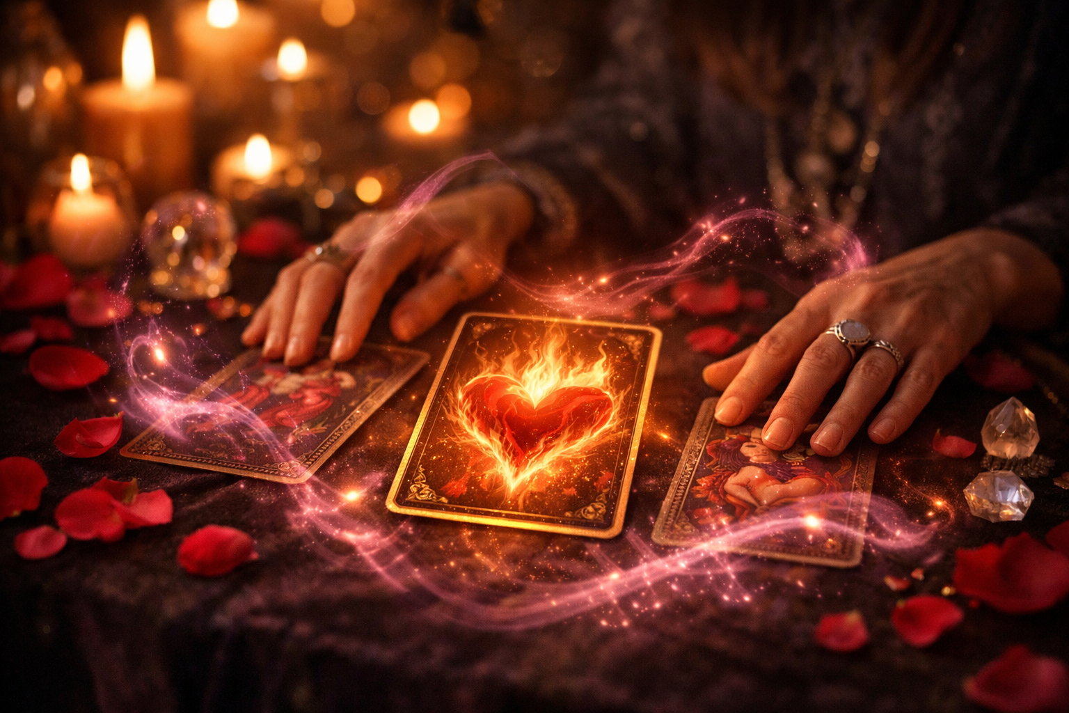 Incantesimi d’Amore e Cartomanzia: Un Viaggio nel Mondo del Cuore e delle Carte