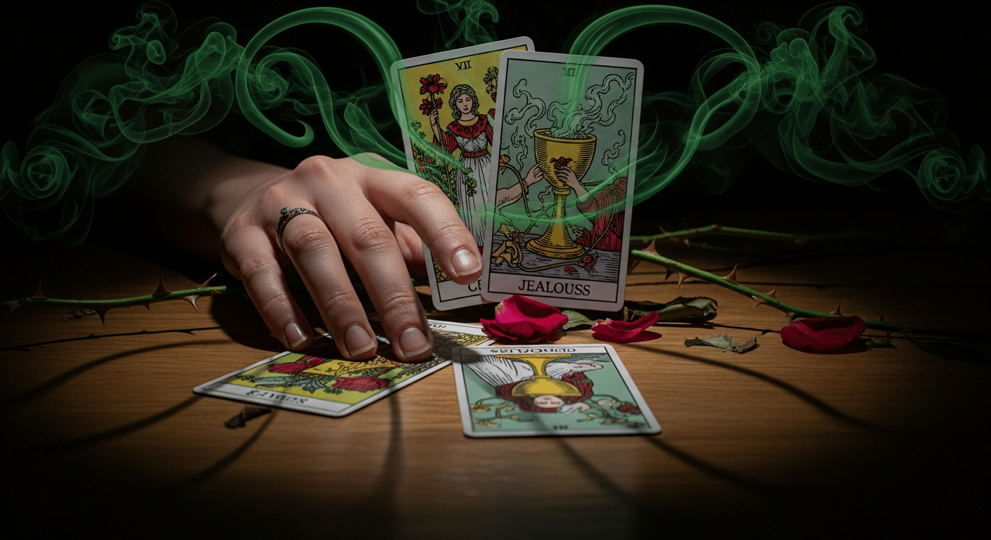 Segni di gelosia nei tarocchi: svelare i misteri delle emozioni
